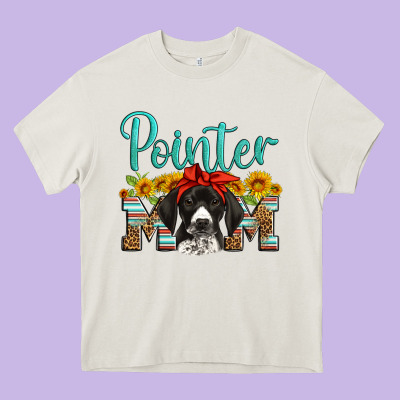 German Shorthaired Pointer Mom Heavy Core Tee Designed By Artiststas