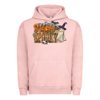 Pigment Salmon Stay Spooky Urban Hoodie - CowhideDigitalArt
