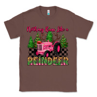 Chestnut nothing runs like a reindeer Classic Tee - MaliasSmallBusiness
