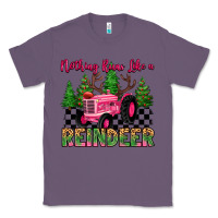 Lavender nothing runs like a reindeer Classic Tee - MaliasSmallBusiness