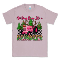 Lilac nothing runs like a reindeer Classic Tee - MaliasSmallBusiness