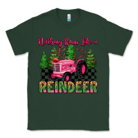 Sports Green nothing runs like a reindeer Classic Tee - MaliasSmallBusiness