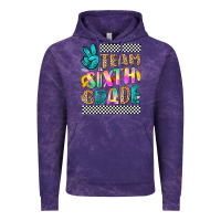 Cloud Purple team sixth grade Vintage Hoodie - NancyCooperArtShop