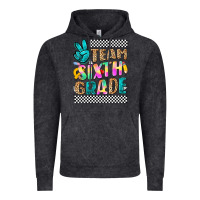 Vintage Black team sixth grade Vintage Hoodie - NancyCooperArtShop