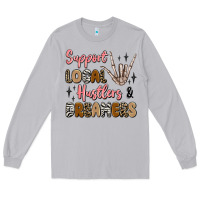 Moon Dust support local hustlers and dreamers Long Sleeve Tee - Artiststas