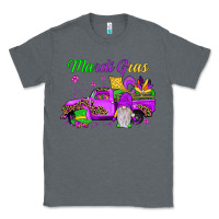 Charcoal Heather mardi gras truck gnome Classic Tee - JahusDesignShop