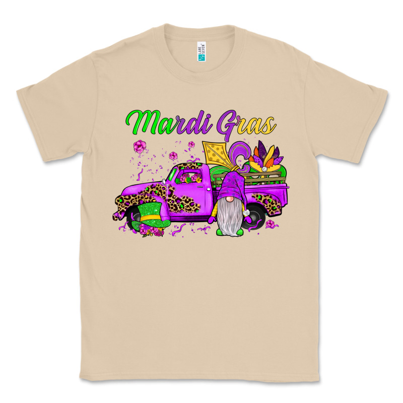 Mardi Gras Truck Gnome Classic Tee by JahusDesignShop | Teevron
