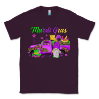 Plum mardi gras truck gnome Classic Tee - JahusDesignShop