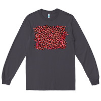 Smoke pink leopard background Long Sleeve Tee - RanaPortraitStore