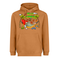 Meerkat Hello Summer Heavyweight Hoodie - CowCowDesign
