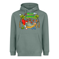 Sage Hello Summer Heavyweight Hoodie - CowCowDesign
