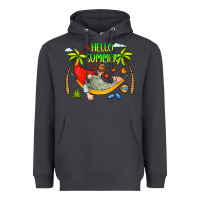 Smoke Hello Summer Heavyweight Hoodie - CowCowDesign