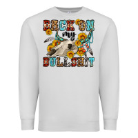 Dove Grey back on my bullshit western olivia Premium Sweatshirt - OliviaCreatesArt