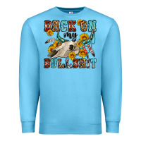 Ocean Blue back on my bullshit western olivia Premium Sweatshirt - OliviaCreatesArt