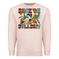 Pale Pink back on my bullshit western olivia Premium Sweatshirt - OliviaCreatesArt
