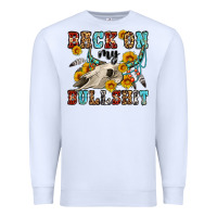 White back on my bullshit western olivia Premium Sweatshirt - OliviaCreatesArt
