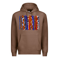 Chestnut Basketball brushstroke Premium Hoodie - HowdyJamesFarm