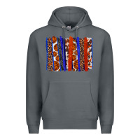 Rock Basketball brushstroke Premium Hoodie - HowdyJamesFarm
