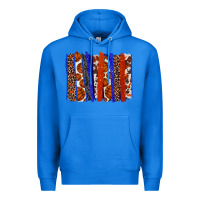 True Royal Basketball brushstroke Premium Hoodie - HowdyJamesFarm