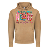 Vintage Camel i wear my heart on my sleeve Vintage Hoodie - NancyCooperArtShop