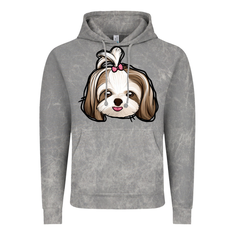Shih Tzu Vintage Hoodie by Jasminsmagicworld | Teevron