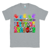 Heather Grey I love my job for all the little reasons Classic Tee - MaliasSmallBusiness