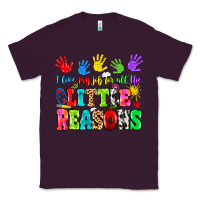 Plum I love my job for all the little reasons Classic Tee - MaliasSmallBusiness