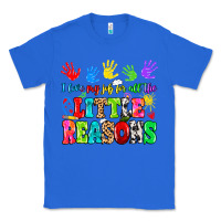 True Royal I love my job for all the little reasons Classic Tee - MaliasSmallBusiness