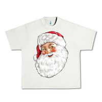 Pistachio Santa Urban Heavy Tee - NancyCooperArtShop