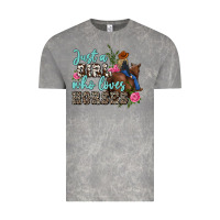 Cloud Rock just a girl who loves horses Vintage Tee - MaliasSmallBusiness