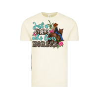 Vintage Arctic just a girl who loves horses Vintage Tee - MaliasSmallBusiness