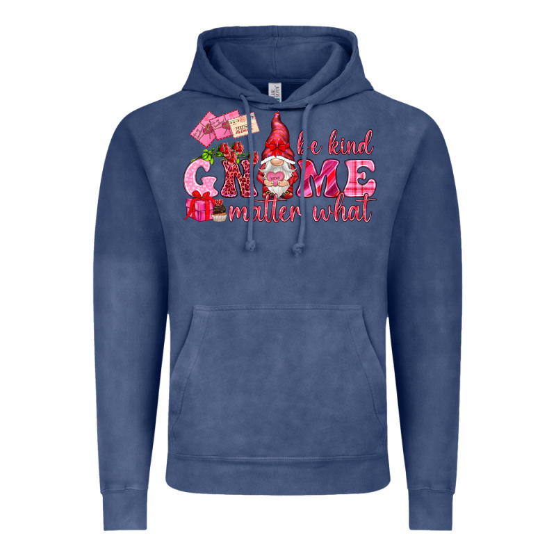 Be Kind Gnome Matter What Vintage Hoodie by NancyCooperArtShop | Teevron