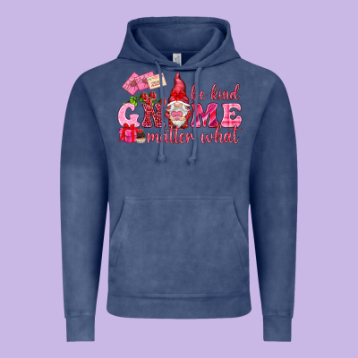 Be Kind Gnome Matter What Vintage Hoodie Designed By Nancycooperartshop