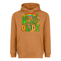 Meerkat St. Patrick's Lucky little dude Heavyweight Hoodie - OliviaCreatesArt