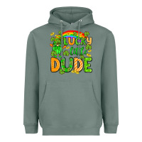 Sage St. Patrick's Lucky little dude Heavyweight Hoodie - OliviaCreatesArt