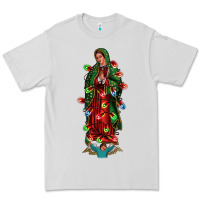 Our Lady Of Guadalupe Christmas Premium Tee | Teevron