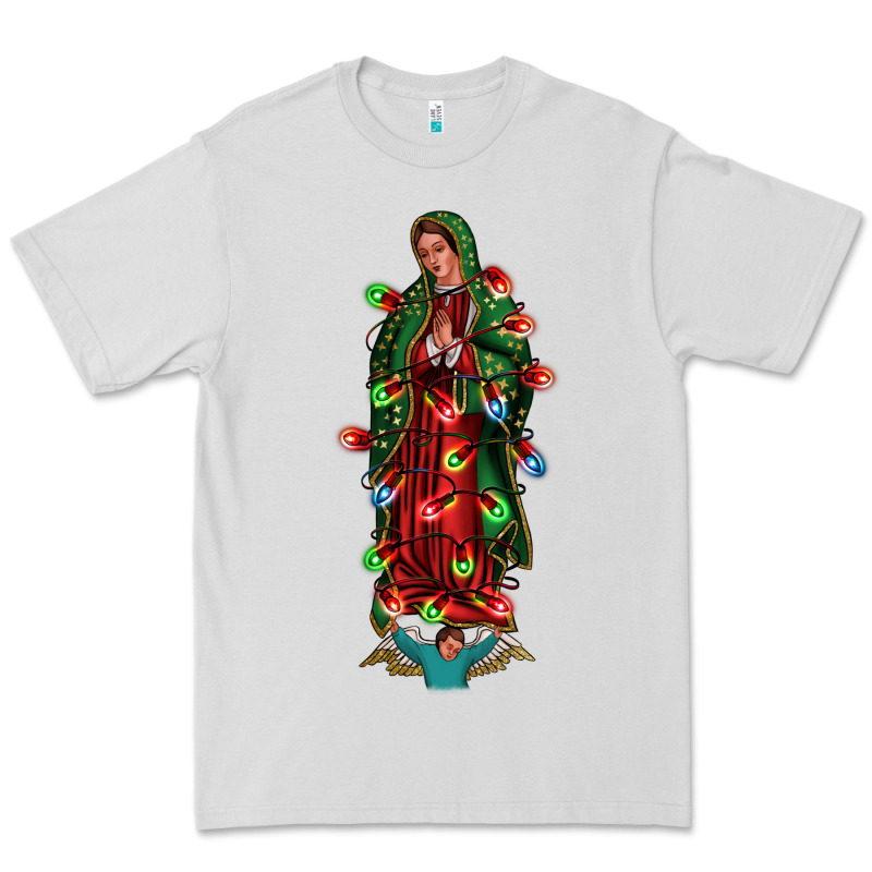 Our Lady Of Guadalupe Christmas Premium Tee by Jasminsmagicworld | Teevron