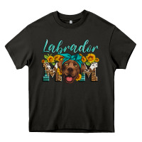 Asphalt labrador mom Heavy Core Tee - Artiststas