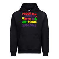 Black proud teacher to ausome students Urban Hoodie - CowhideDigitalArt