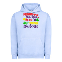 Pigment Grape Ice proud teacher to ausome students Urban Hoodie - CowhideDigitalArt