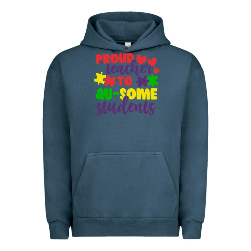 Proud Teacher To Ausome Students Urban Hoodie by CowhideDigitalArt | Teevron