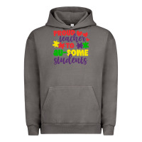 Pigment Tornado proud teacher to ausome students Urban Hoodie - CowhideDigitalArt