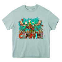 Life Is Better By The Campfire Heavy Core Tee | Teevron