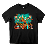 Black life is better by the campfire Heavy Core Tee - AdoDesignShop