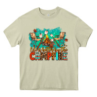 Mossy life is better by the campfire Heavy Core Tee - AdoDesignShop