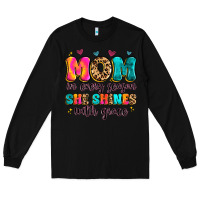 Black mom in every season she shines with grace Long Sleeve Tee - Artiststas