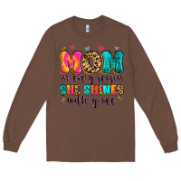 Chestnut mom in every season she shines with grace Long Sleeve Tee - Artiststas