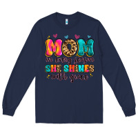 Navy mom in every season she shines with grace Long Sleeve Tee - Artiststas