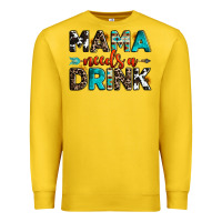 Lemon mama needs a drink Premium Sweatshirt - OliviaCreatesArt