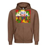 Chestnut do it for the culture Zipper Hoodie - TumblerDesignByShophia